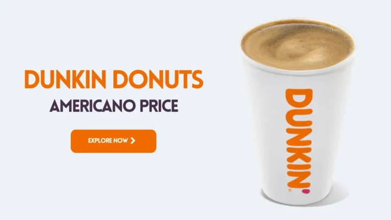 Dunkin Donuts Americano