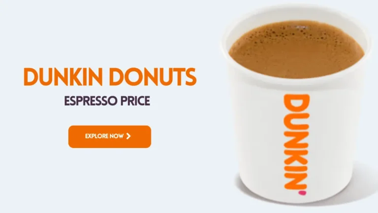 Dunkin Donuts Espresso