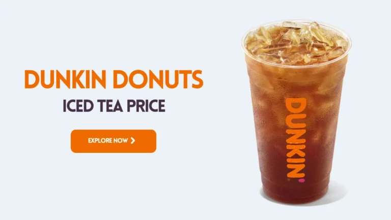 dunkin donuts iced tea
