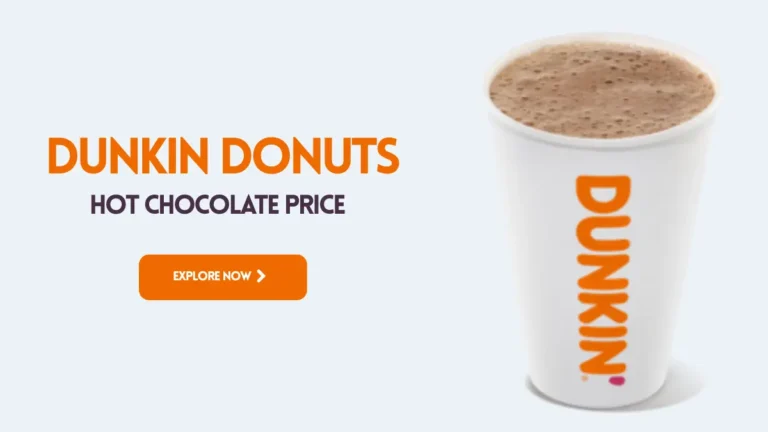 Dunkin Donuts Hot Chocolate